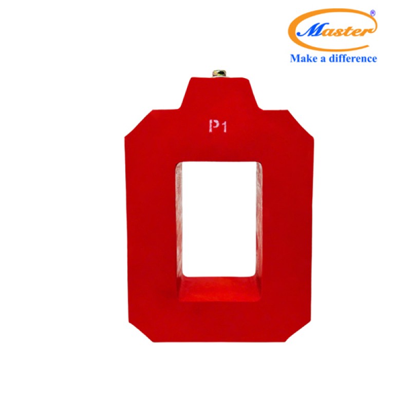Biến Dòng Đo Lường MCT 1250/5A CL1.0 15VA Master - Đúc Epoxy Vuông Đỏ