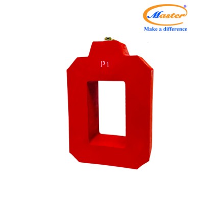 Biến Dòng Đo Lường MCT 1250/5A CL1.0 15VA Master - Đúc Epoxy Vuông Đỏ