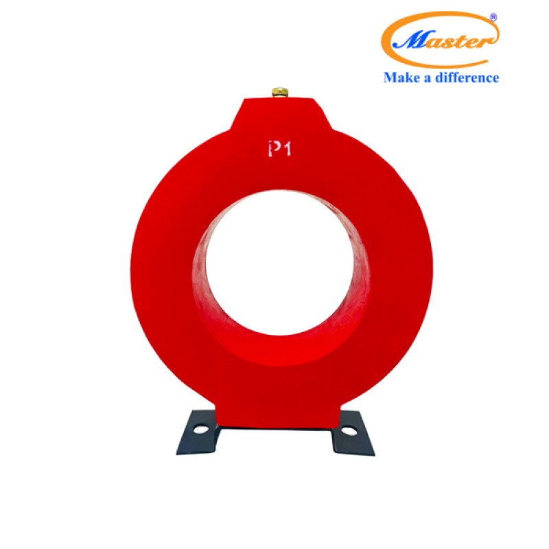 Biến Dòng Đo Lường MCT 1250/5A CL1.0 15VA Master - Đúc Epoxy Tròn Đỏ