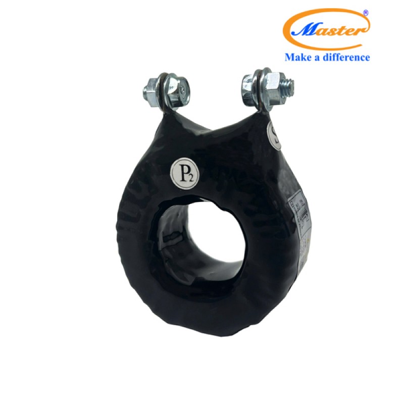 Biến Dòng Đo Lường MCT 150/5A CL1.0 5VA Master - Đúc Epoxy Tròn Đen