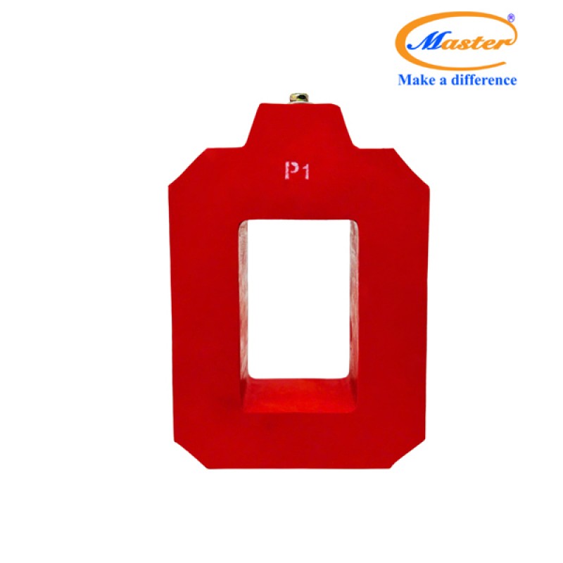 Biến Dòng Đo Lường MCT 1600/5A CL1.0 15VA Master - Đúc Epoxy Vuông Đỏ