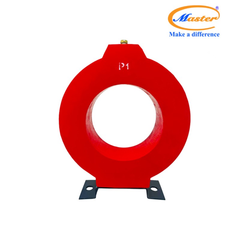 Biến Dòng Đo Lường MCT 1600/5A CL1.0 15VA Master - Đúc Epoxy Tròn Đỏ