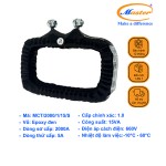 Biến Dòng Đo Lường MCT 2000/5A CL1.0 15VA Master - Đúc Epoxy Vuông Đen
