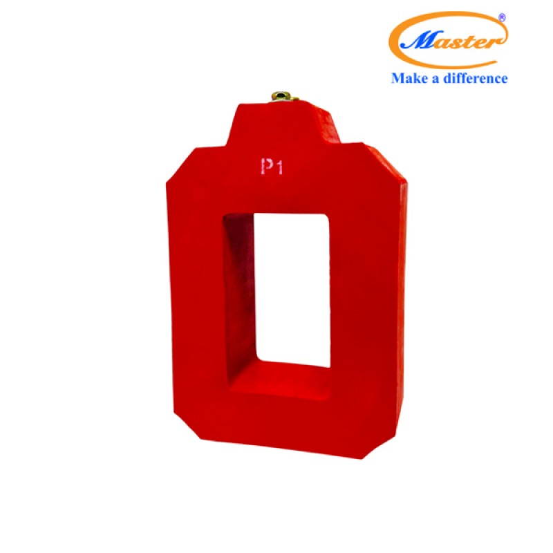 Biến Dòng Đo Lường MCT 2000/5A CL1.0 15VA Master - Đúc Epoxy Vuông Đỏ