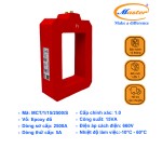 Biến Dòng Đo Lường MCT 2500/5A CL1.0 15VA Master - Đúc Epoxy Vuông Đỏ