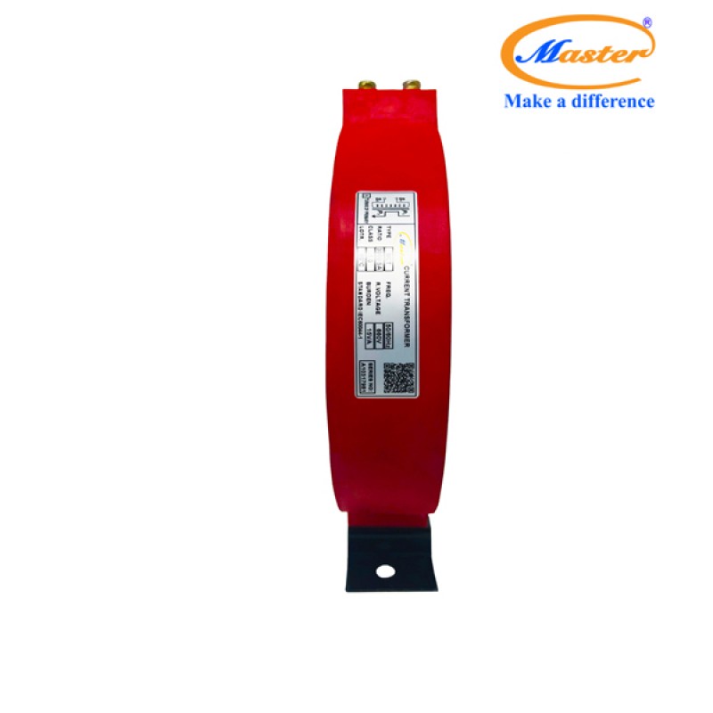 Biến Dòng Đo Lường MCT 3000/5A CL1.0 15VA Master - Đúc Epoxy Tròn Đỏ