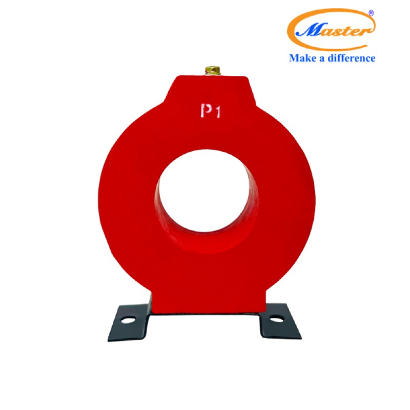 Biến Dòng Đo Lường MCT 400/5A CL1.0 5VA Master - Đúc Epoxy Tròn Đỏ