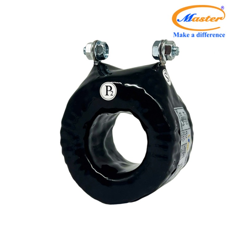 Biến Dòng Đo Lường MCT 400/5A CL1.0 5VA Master - Đúc Epoxy Tròn Đen