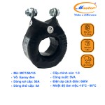 Biến Dòng Đo Lường MCT 50/5A CL1.0 5VA Master - Đúc Epoxy Tròn Đen