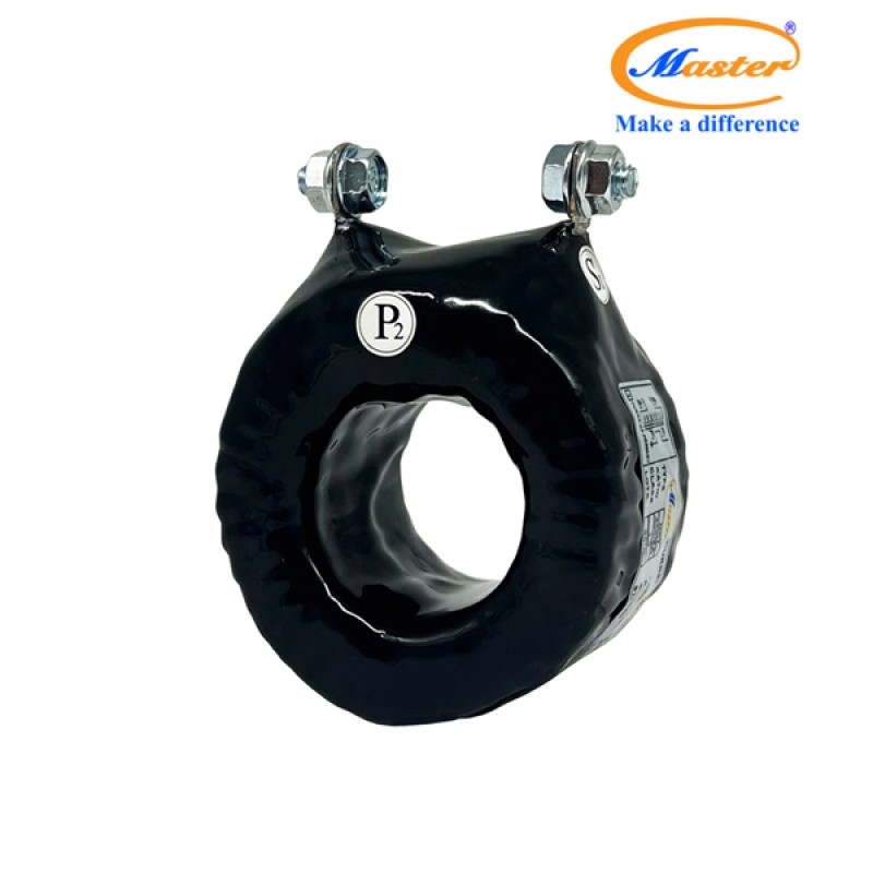 Biến Dòng Đo Lường MCT 500/5A CL1.0 15VA Master - Đúc Epoxy Tròn Đen