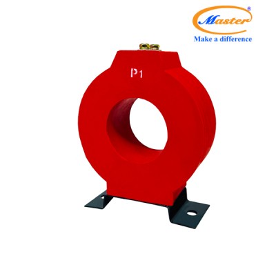 Biến Dòng Đo Lường MCT 500/5A CL1.0 15VA Master - Đúc Epoxy Tròn Đỏ