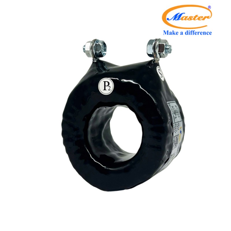 Biến Dòng Đo Lường MCT 600/5A CL1.0 15VA Master - Đúc Epoxy Tròn Đen