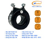 Biến Dòng Đo Lường MCT 630/5A CL1.0 10VA Master - Đúc Epoxy Tròn Đen
