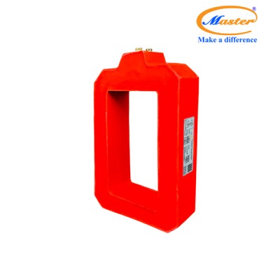 Biến Dòng Đo Lường MCT 6300/5A CL1.0 15VA Master - Đúc Epoxy Vuông Đỏ