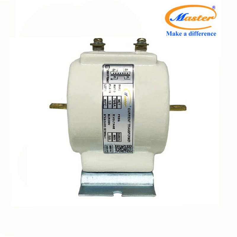 Biến Dòng Đo Lường MCT 75/5A CL1.0 5VA Master - Đúc Epoxy Tròn