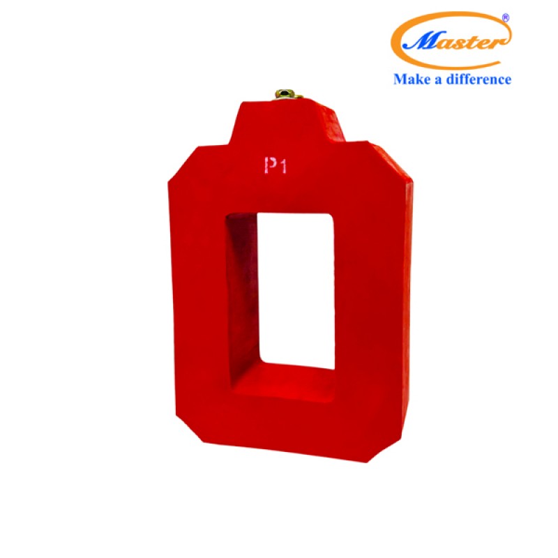 Biến Dòng Đo Lường MCT 800/5A CL1.0 15VA Master - Đúc Epoxy Vuông Đỏ