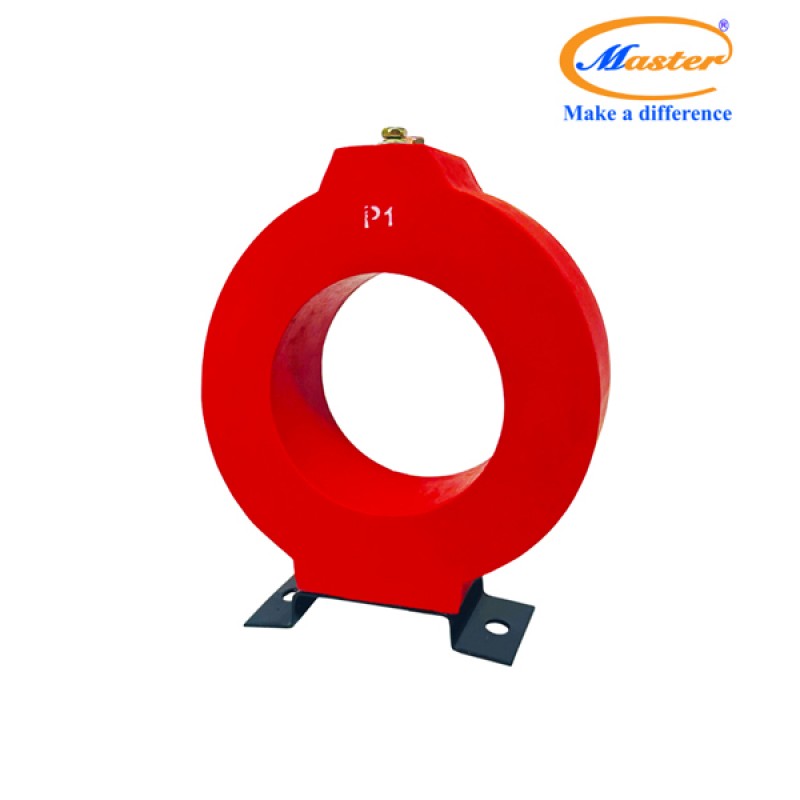 Biến Dòng Đo Lường MCT 800/5A CL1.0 15VA Master - Đúc Epoxy Tròn Đỏ