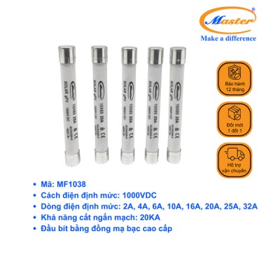 Cầu Chì Ống DC MF1038 Master