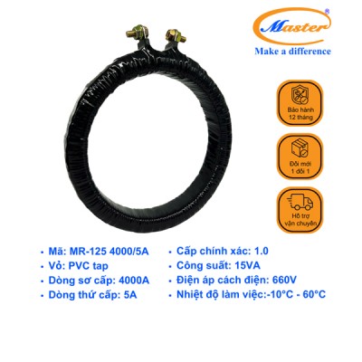 Biến Dòng Băng Quấn MR-125 4000/5A CL1.0 15VA