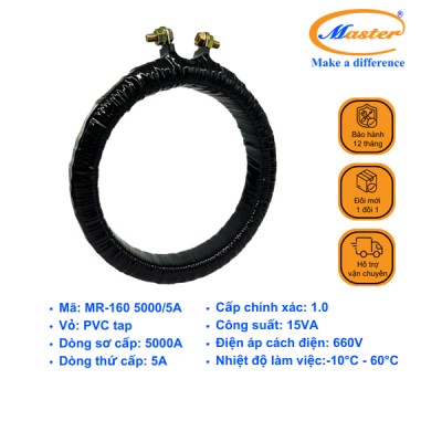 Biến Dòng Băng Quấn MR-160 5000/5A CL1.0 15VA