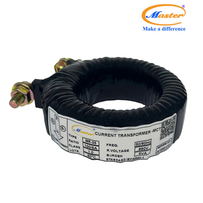 Biến Dòng Băng Quấn MR-35 100/5A CL1.0 5VA