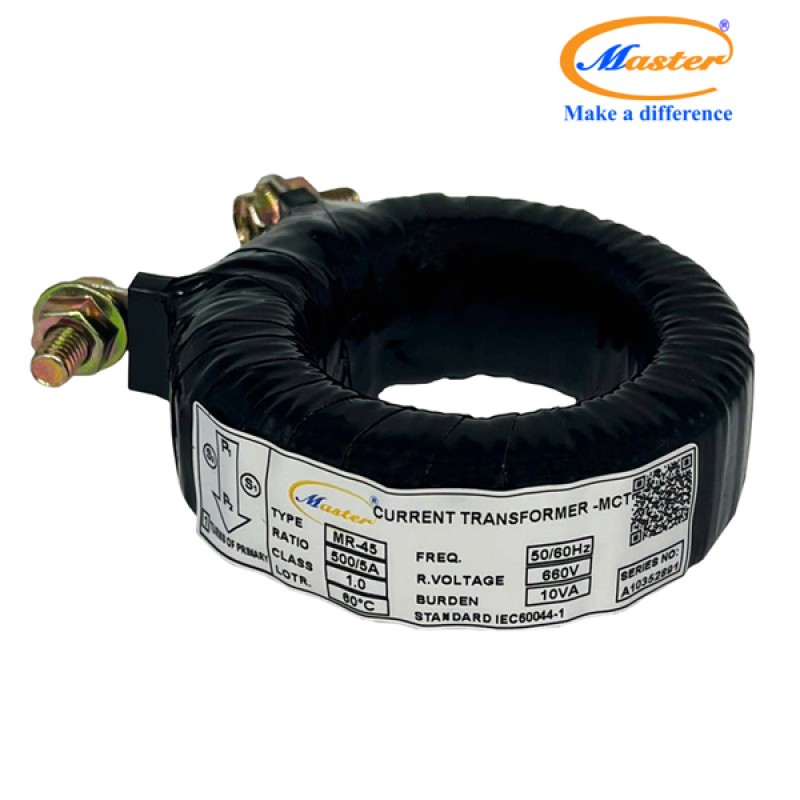 Biến Dòng Băng Quấn MR-45 500/5A CL1.0 10VA