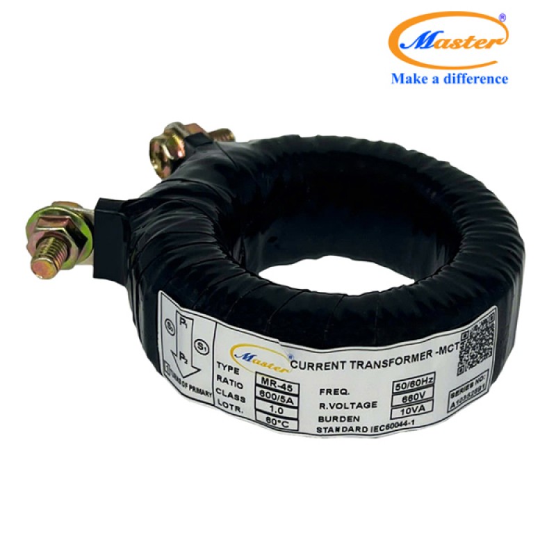 Biến Dòng Băng Quấn MR-45 600/5A CL1.0 10VA