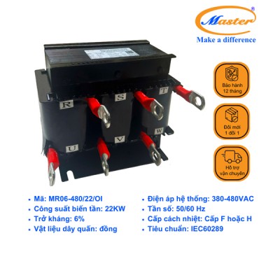 Cuộn Kháng Ngõ Ra Biến Tần MR06-480/22/OI MASTER