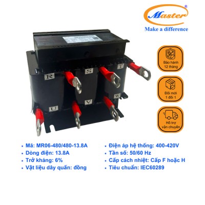 Cuộn Kháng Ngõ Vào Biến Tần MR06-480/480-13.8A