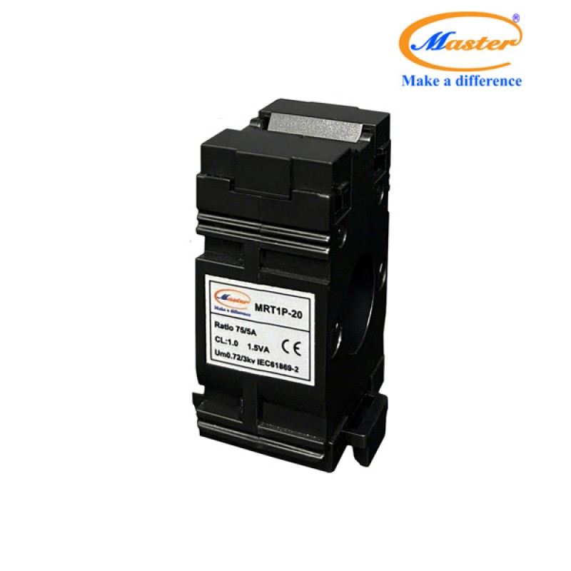 Biến Dòng Đo Lường 1 Pha MCT-20 50/5A CL3.0-1.5VA