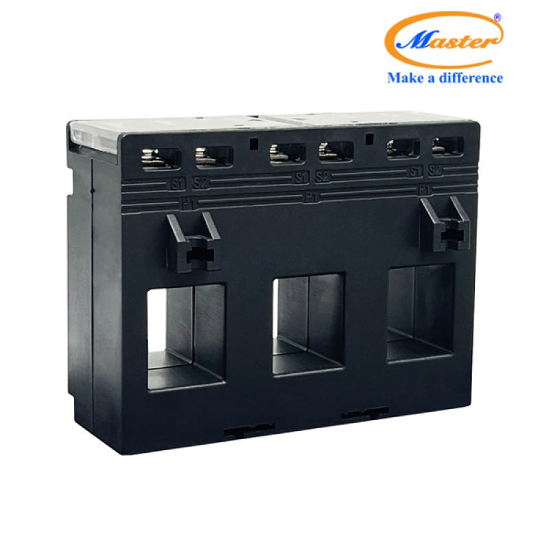 Biến Dòng Đo Lường Hộp Nhựa 3 Pha MRT3P-105 75/5A CL1.0 1.5VA Master