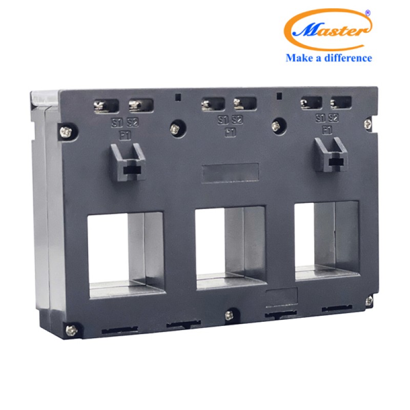 Biến Dòng Đo Lường Hộp Nhựa 3 Pha MRT3P-140 600/5A CL1.0 3.75VA Master