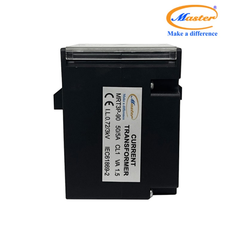 Biến Dòng Đo Lường Hộp Nhựa 3 Pha MRT3P-90 50/5A CL1.0 1.5VA Master