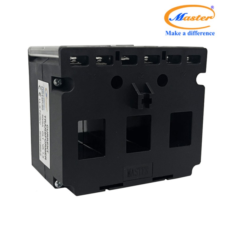 Biến Dòng Đo Lường Hộp Nhựa 3 Pha MRT3P-90 50/5A CL1.0 1.5VA Master
