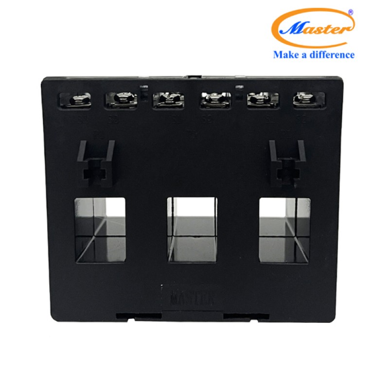 Biến Dòng Đo Lường Hộp Nhựa 3 Pha MRT3P-90 75/5A CL1.0 1.5VA Master