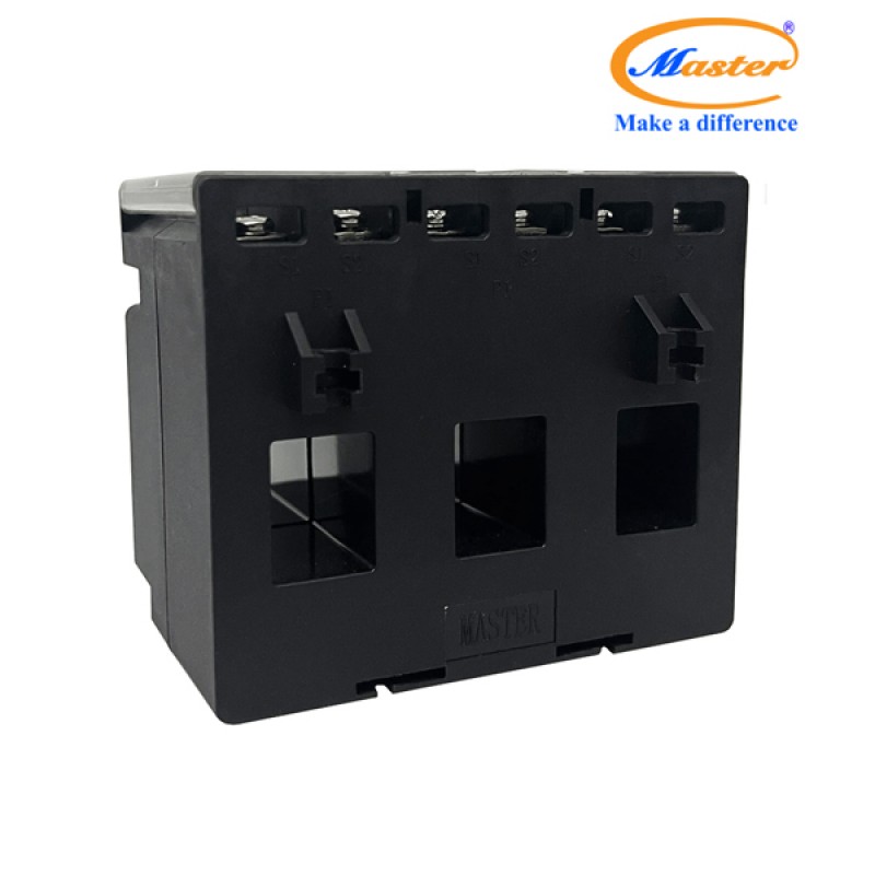 Biến Dòng Đo Lường Hộp Nhựa 3 Pha MRT3P-90 75/5A CL1.0 1.5VA Master