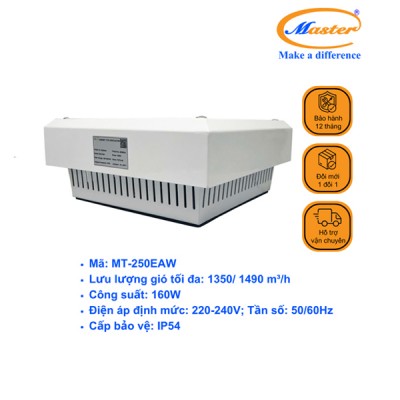 Quạt Hút Gắn Mái Tủ Điện MT-250EAW