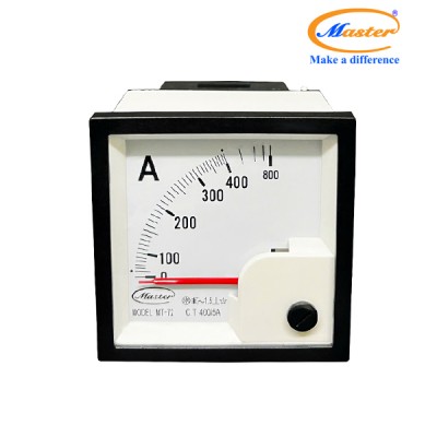 Đồng Hồ Đo Ampe MT-72 400/5A CL1.5 Master
