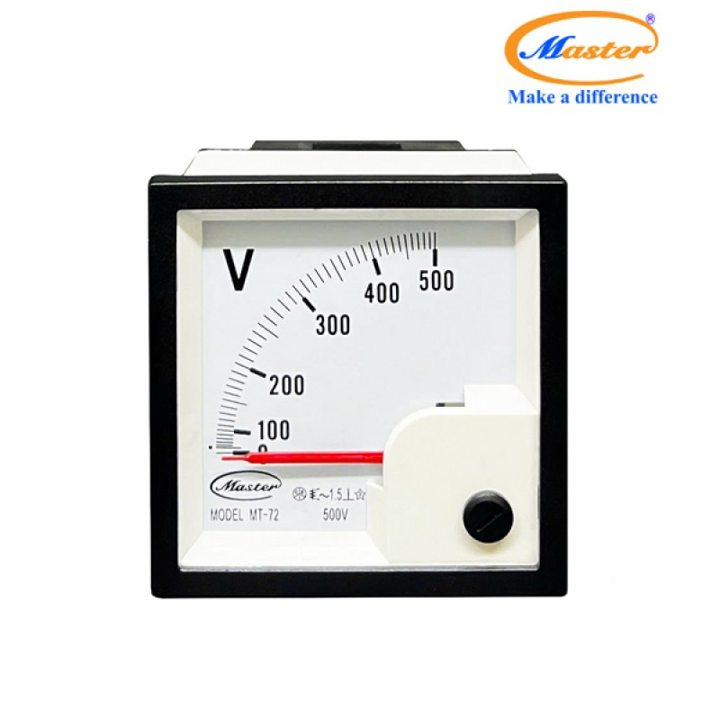 Đồng Hồ Đo Volt MT-72 0-500VAC Master