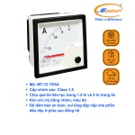 Đồng Hồ Đo Ampe MT-72 75/5A CL1.5 Master