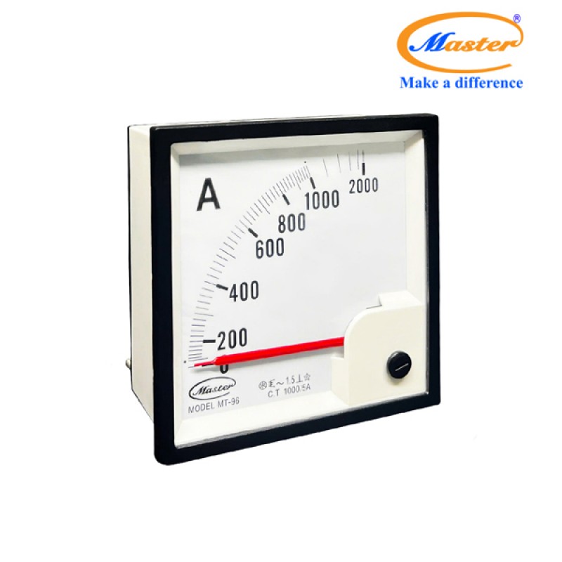 Đồng Hồ Đo Ampe MT-96 1000/5A CL1.5 Master