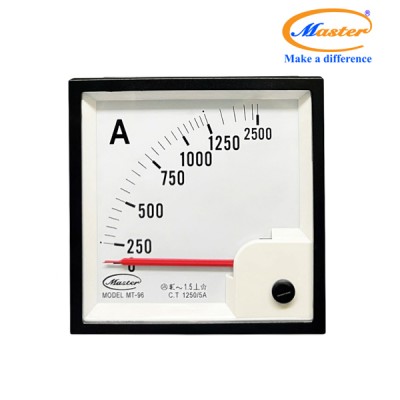 Đồng Hồ Đo Ampe MT-96 1250/5A CL1.5 Master