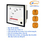 Đồng Hồ Đo Ampe MT-96 400/5A CL1.5 Master