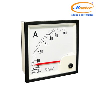 Đồng Hồ Đo Ampe MT-96 50/5A CL1.5 Master