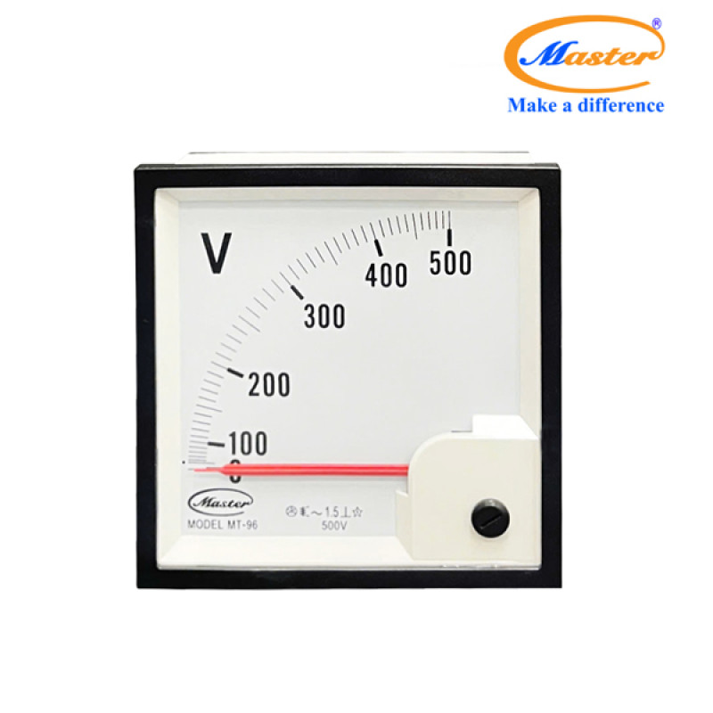 Đồng Hồ Đo Volt MT-96 0-500VAC Master