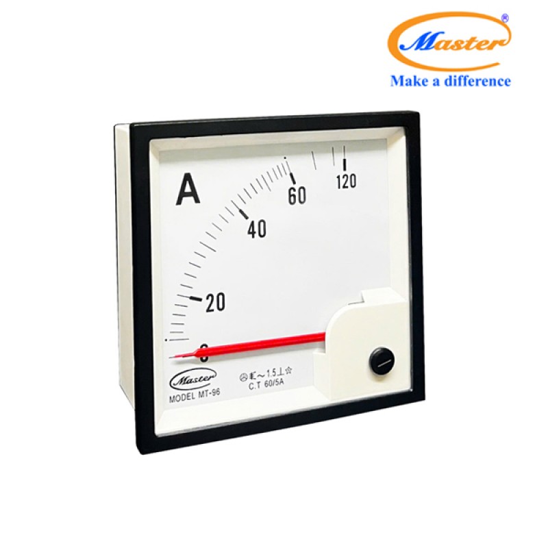Đồng Hồ Đo Ampe MT-96 60/5A CL1.5 Master