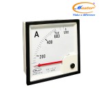 Đồng Hồ Đo Ampe MT-96 630/5A CL1.5 Master