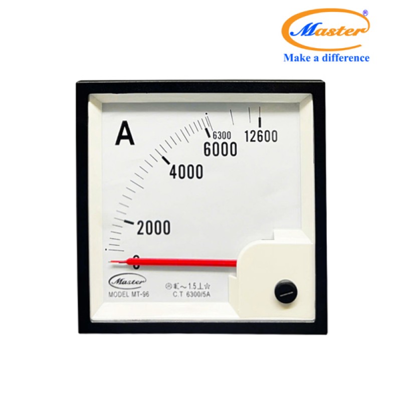 Đồng Hồ Đo Ampe MT-96 6300/5A CL1.5 Master