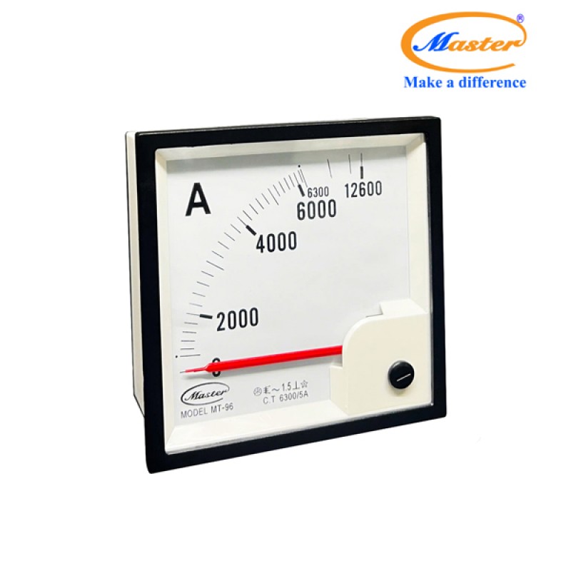 Đồng Hồ Đo Ampe MT-96 6300/5A CL1.5 Master