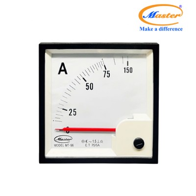 Đồng Hồ Đo Ampe MT-96 75/5A CL1.5 Master